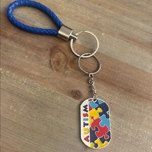 Autism Awareness Keychain